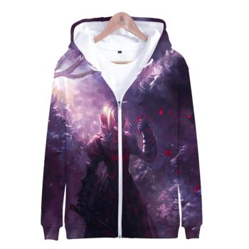 Fate Stay Night 3D Printed Zipper Hoodies &#8211; Fashion Hooded Sweatshirt Pullover
