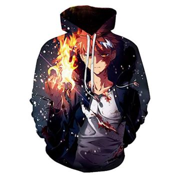 Fate Stay Night Hoodies &#8211; Shirou Emiya 3D Printed Fashion Hooded Long Sleeve Pullover