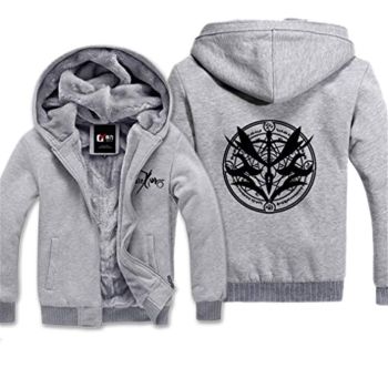 Fate Zero Hoodies &#8211; Winter Thicken Fleece Warm Zipper Hooded Jacket