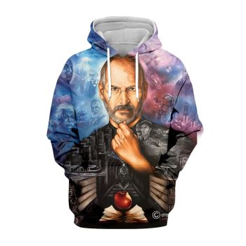 Classical  Colorful Headshot Pattern Headshot Hoodie