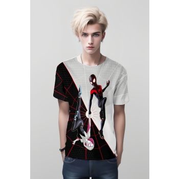 Gwen And Miles Morales Spider-man T-Shirt: The Black and White Spider-Couple