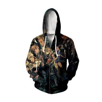 Final Fantasy XII Hoodies &#8211; The Zodiac Age 3D Hoodie