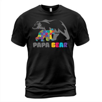 Papa Bear Autism Awareness
