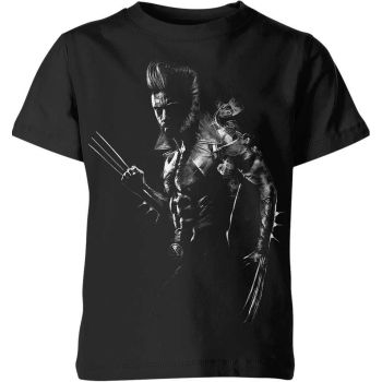 Unbreakable Adamantium - Shadowy Black Wolverine from X-Men Shirt