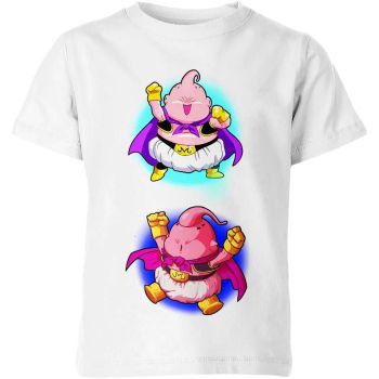 Pure White Majin Buu From Dragon Ball Z Shirt