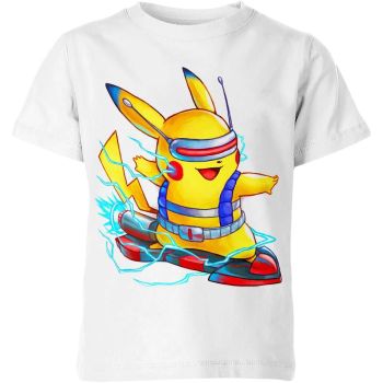 Electric Legacy Future Pikachu from DQS Shirt
