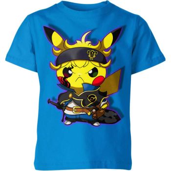 Asta's Power Asta Black Clover X Pikachu From DQS Shirt