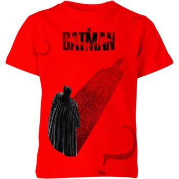 Batman: Black T-Shirt - Red Comfort for a Soft and Stylish Feel