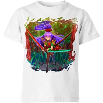 Snowflake Serenity - Anime Girl Shirt