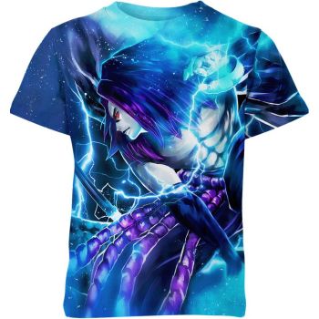 Sasuke's Azure Blue Storm Shirt