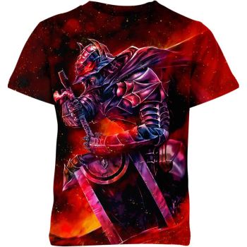 Guts From Berserk Shirt - Ruby Rage Struggler