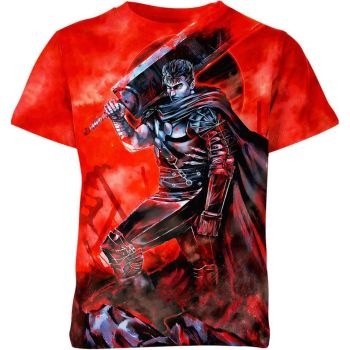 Guts From Berserk Shirt - Scarlet Avenger