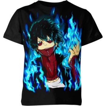 Dabi From My Hero Academia Shirt - Black