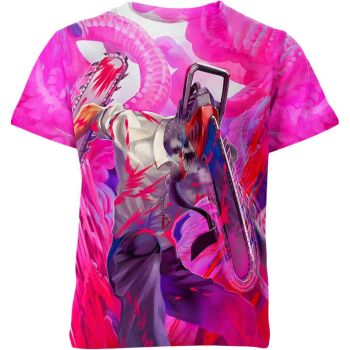 Chainsaw Devil's Blushing Fury - Chainsaw Devil from Chainsaw Man Shirt