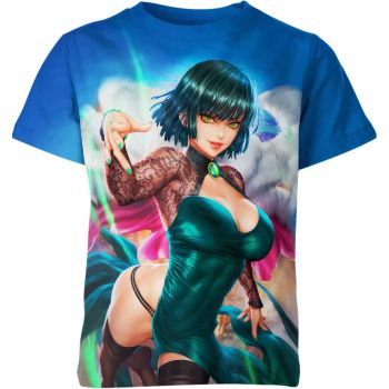 Cyber Hero - Blue Fubuki from One Punch Man Shirt