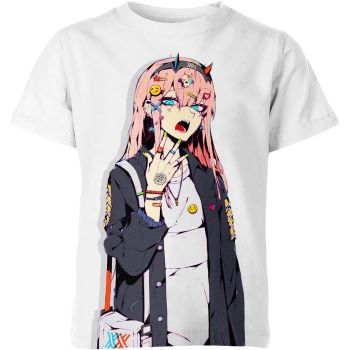 Ephemeral Elegance - Zero Two from Darling in the Franxx Shirt