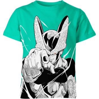 Cell's Azure Transformation - Cell From Dragon Ball Z Shirt