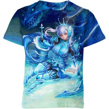 Blue Serenity Noelle Silva From Black Clover Shirt
