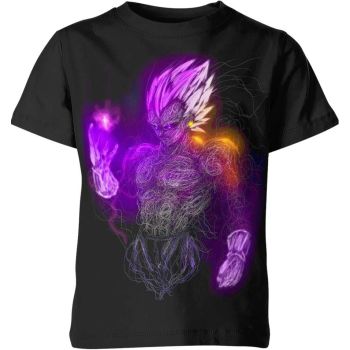 Saiyan Warrior's Path - Obsidian Black Shirt