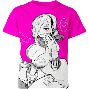 Ethereal Vinsmoke Charm - Enchanting Pink Vinsmoke Reiju Shirt