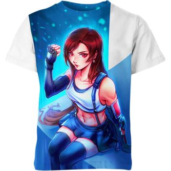 Tifa from Final Fantasy - Serene Blue