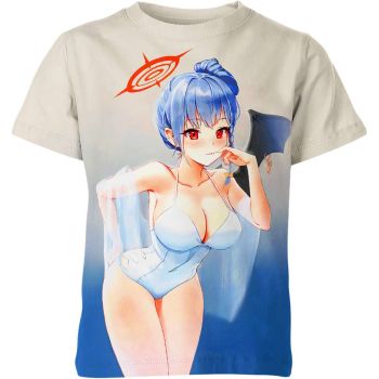 Haruna From Blue Archive Shirt - Whispering Ivory