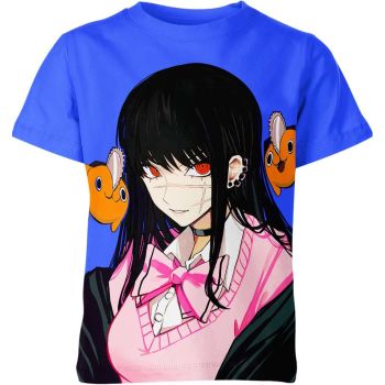 Dynamic Hybrid - Blue Pochita from Chainsaw Man Shirt