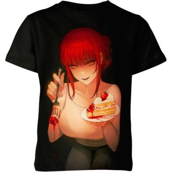 Mysterious Black Makima From Chainsaw Man Shirt