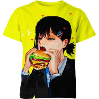 Kobeni Higashiyama From Chainsaw Man Shirt - Sunny Yellow