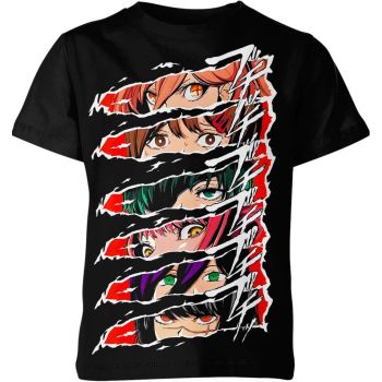 Dark Alliance: Persona 5 X Chainsaw Man Black Shirt