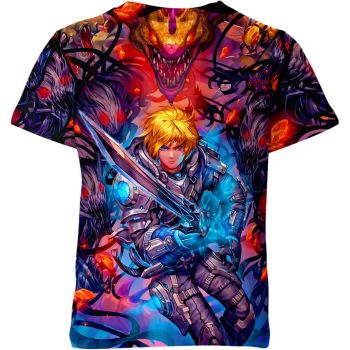Slaying Shadows - Killing Demon Shirt in Multicolor