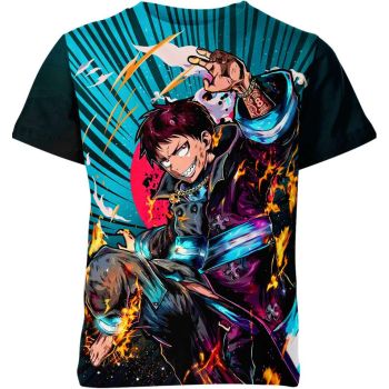 Ignited Blaze Shinra Kusakabe Fire Force Shirt