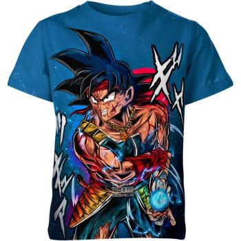 Bardock's Azure Aura - Bardock From Dragon Ball Z Shirt