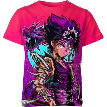 Hiei From Yuyu Hakusho Shirt - Rose Petal Fury