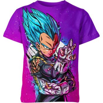 Regal Amethyst Saiyan - Rich Purple Vegeta Shirt