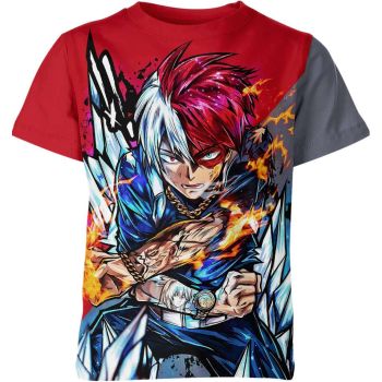 Half-Hot, Half-Cold Shoto Todoroki My Hero Academia Shirt