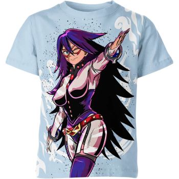 Stylish Gray, Blue, and Purple Midnight From My Hero Academia Shirt