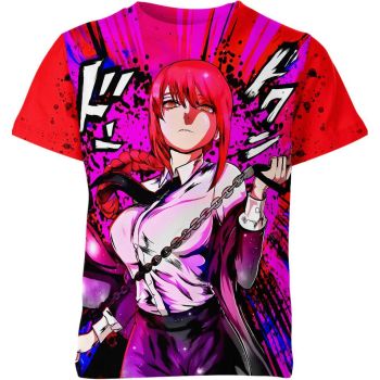Fiery Red and Mysterious Purple Makima From Chainsaw Man