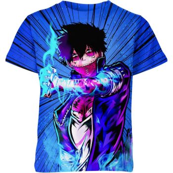 Dabi From My Hero Academia Shirt - Blue