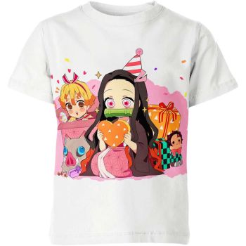 Pure White Nezuko From Demon Slayer Shirt