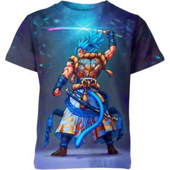 Samurai Gogeta's Fusion Mastery Shirt