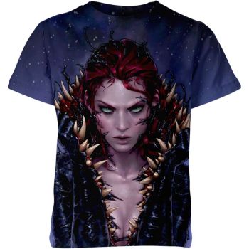She Venom Anne Weying Shirt - Be a Venom Like She Venom Anne Weying in Stunning Blue