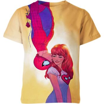 Lovely Spider-man Man Love T-Shirt: Embrace the Passion of the Friendly Neighborhood Hero