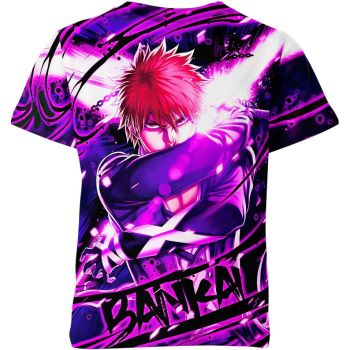 Ichigo Kurosaki From Bleach Shirt - Enigmatic Violet!