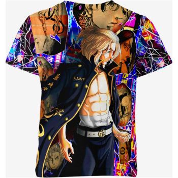 Colorful Mikey From Tokyo Revengers Shirt