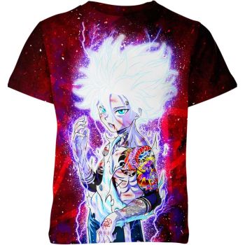 Scarlet Fury - Killua From Hunter X Hunter Shirt in Red