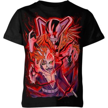 Ichigo Kurosaki From Bleach Shirt - Shadowed Obsidian!