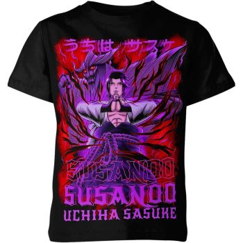 Sasuke Uchiha's Enigmatic Black Amethyst Shirt