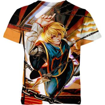 Vibrant Orange Kurapika from Hunter X Hunter Shirt