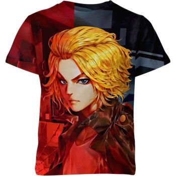 Radiant Red Mikey From Tokyo Revengers Shirt